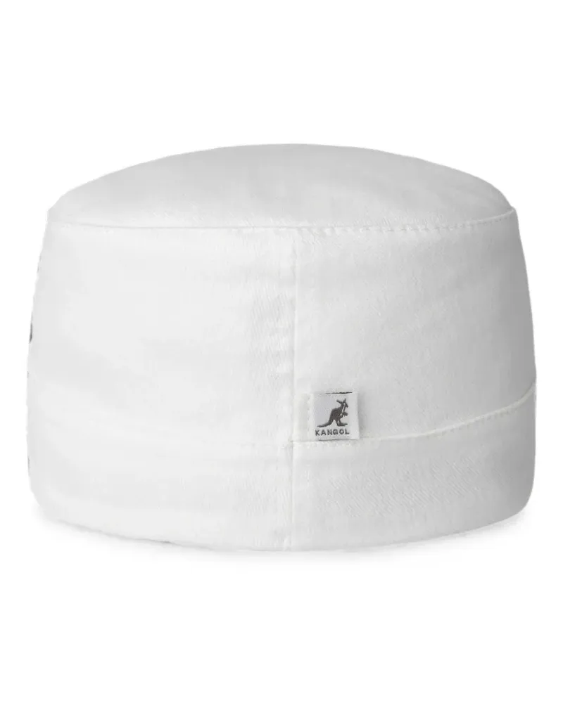 Kangol Baseballkappe mit Logo-Stickerei - Weiß Weiß