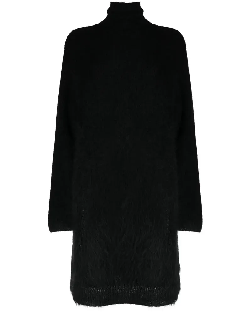 Yohji Yamamoto Langer Pullover - Schwarz Schwarz