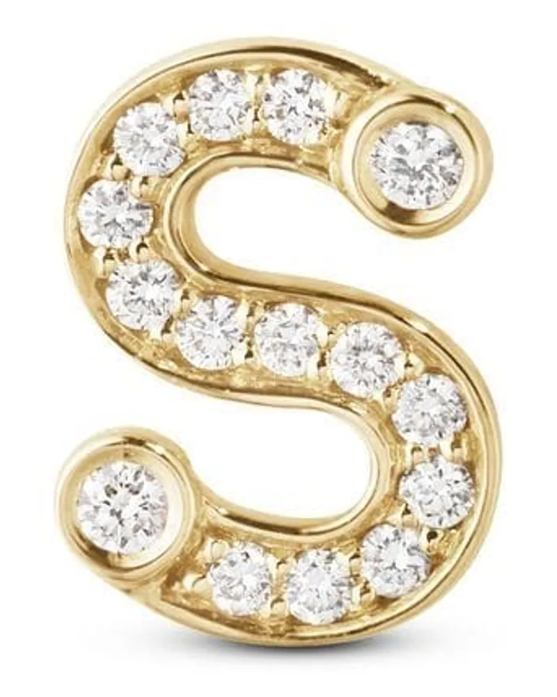 Sophie Bille Brahe 18kt Petite S Gelbgoldohrstecker Gold