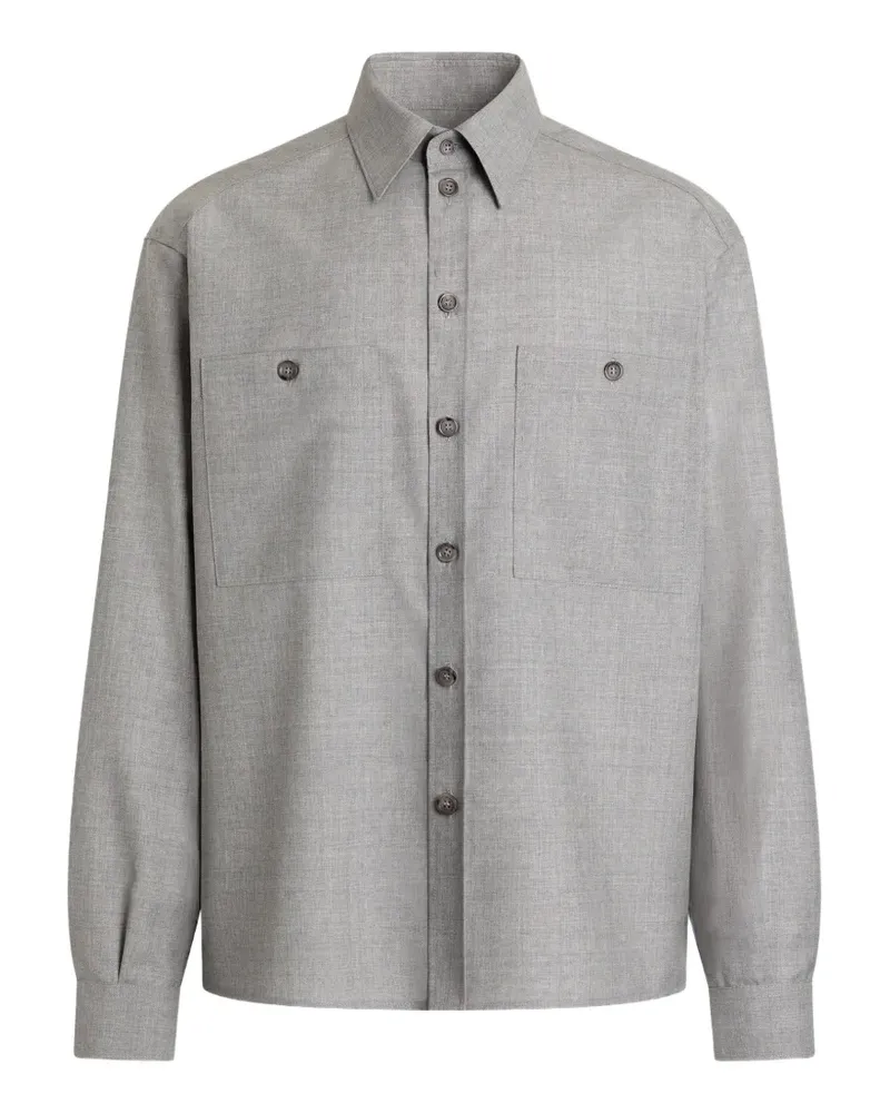 Dolce & Gabbana Klassisches Hemd - Grau Grau