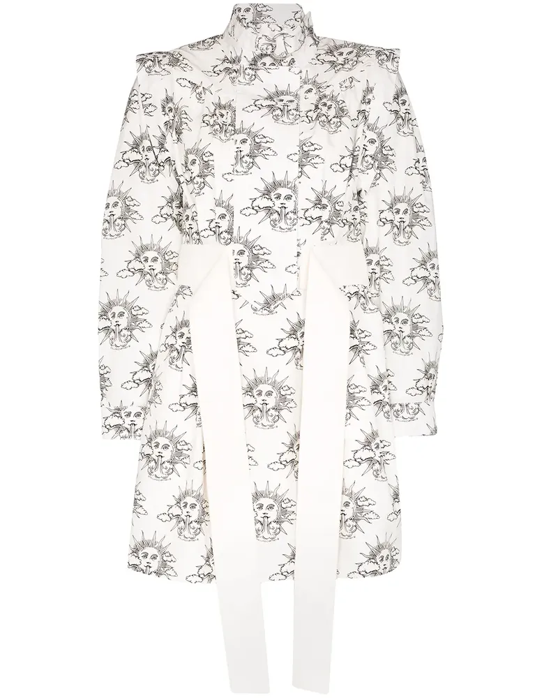 Stella McCartney Minikleid mit Gürtel - Schwarz Schwarz