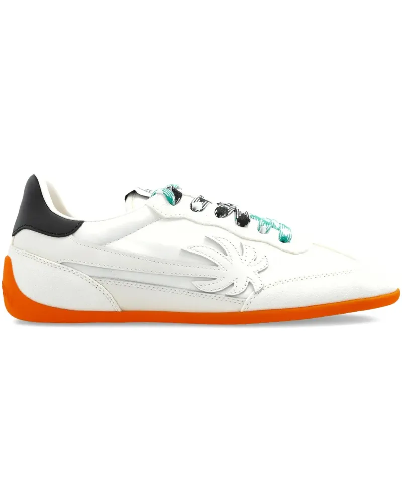 Palm Angels Sneakers mit Palmen-Print - Weiß Weiß