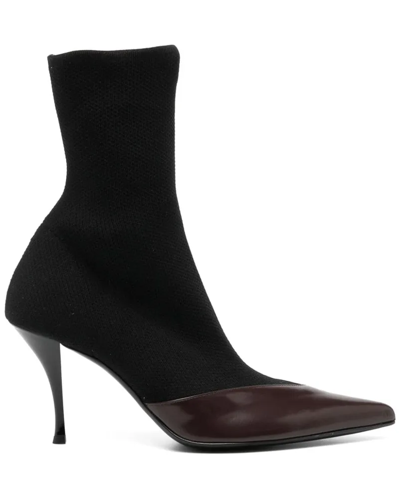 NEOUS Stiefeletten mit spitzer Kappe 90mm - Schwarz Schwarz