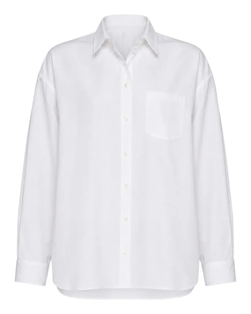AGOLDE x Maria McManus A-line poplin shirt - Weiß Weiß