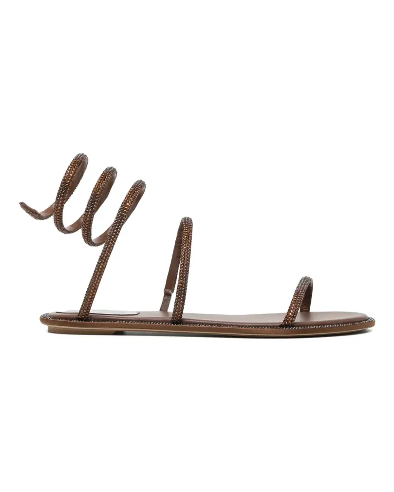 René Caovilla Cleo Sandalen - Braun Braun