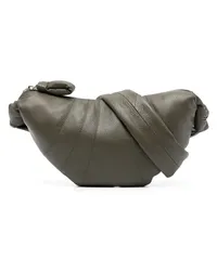 Christophe Lemaire Kleine Croissant Kuriertasche Grün