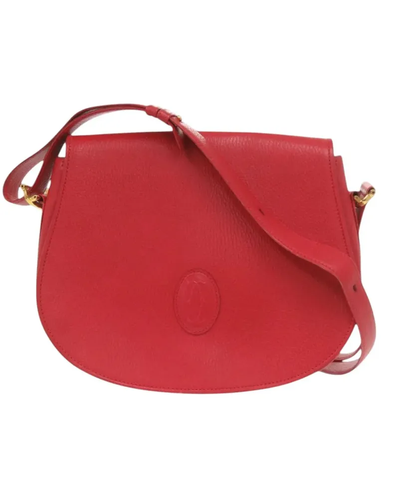 Cartier 2010-2026 Must de  Leather shoulder bag - Rot Rot