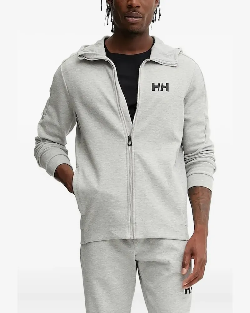 Helly Hansen Kapuzenjacke mit Reißverschluss - Grau Grau
