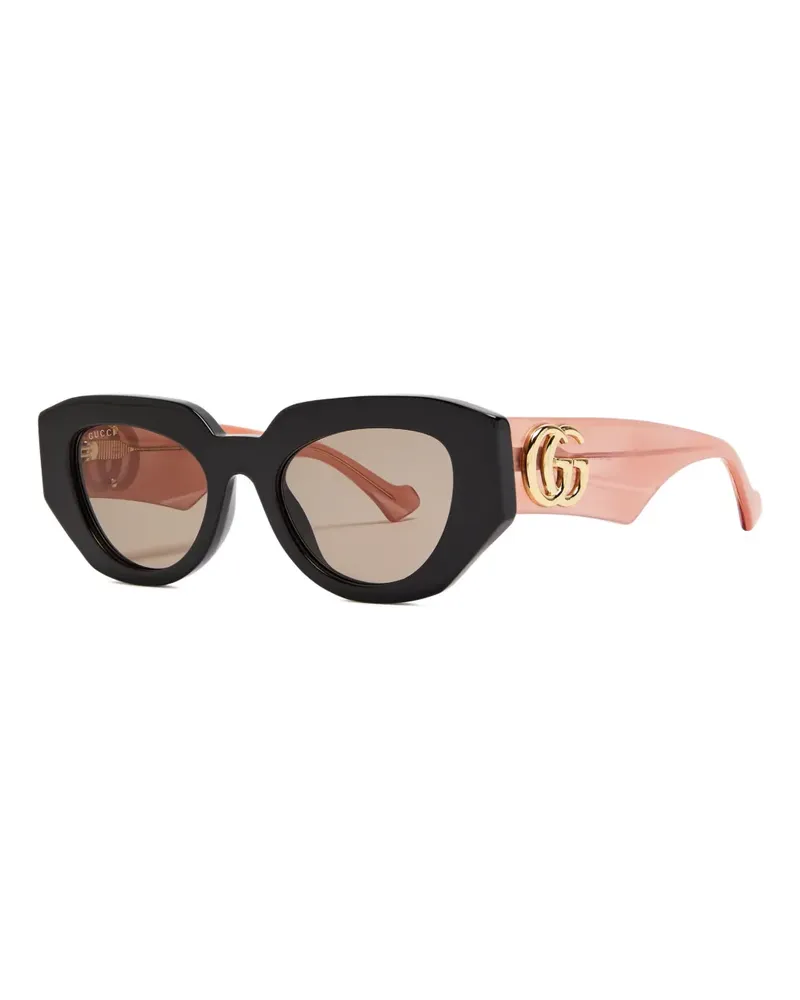 Gucci GG Sonnenbrille - Schwarz Schwarz