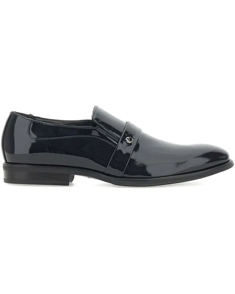 Carlo Pignatelli Rugan Loafer - Schwarz Schwarz