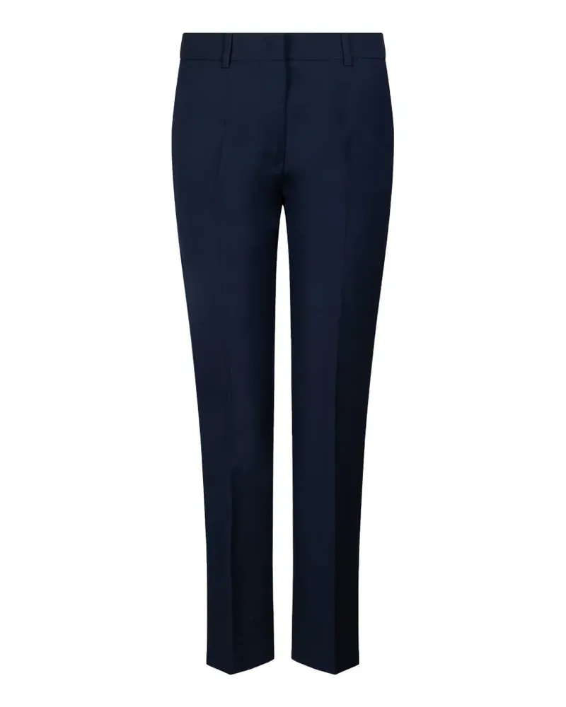Max Mara Klassische Hose mit Bügelfalten - Blau Blau