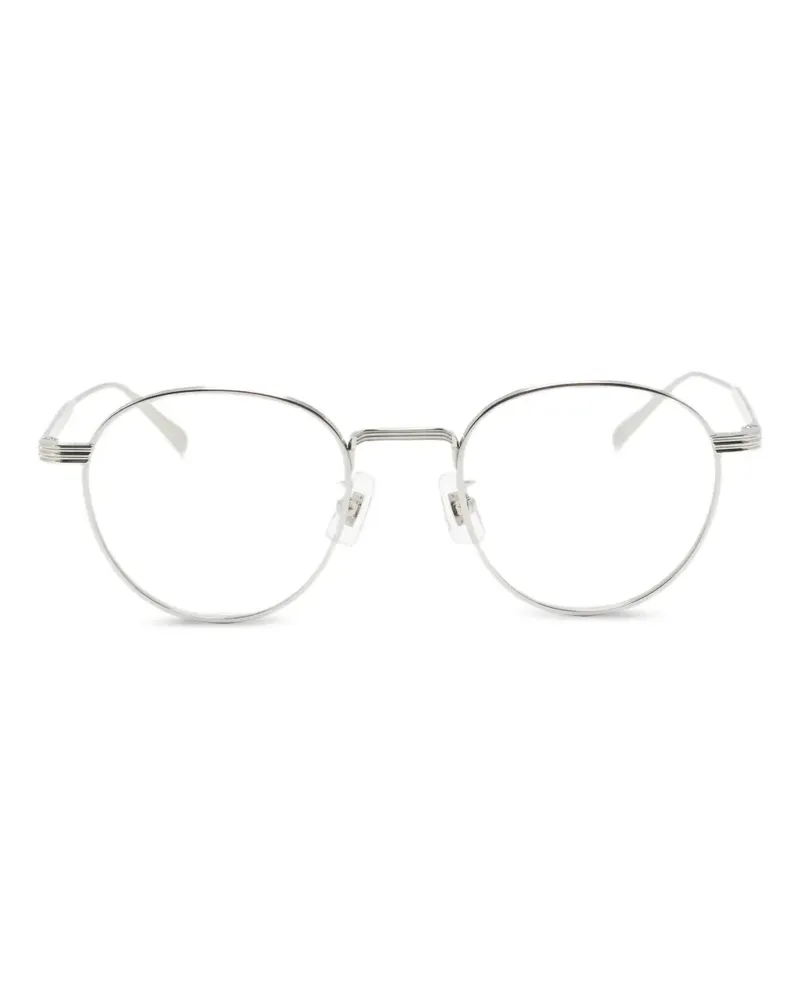 Dunhill Brille mit rundem Gestell - Silber Silber