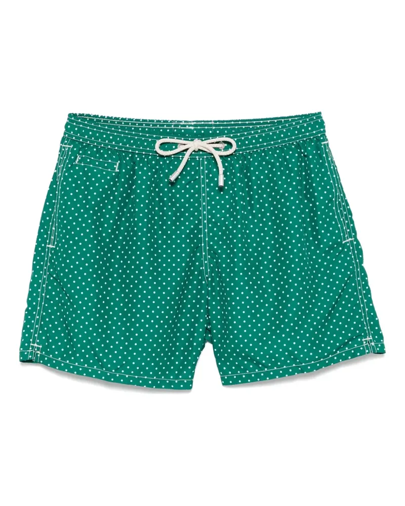 MC2 Saint Barth Lightning Micro Fantasy Badeshorts - Grün Grün