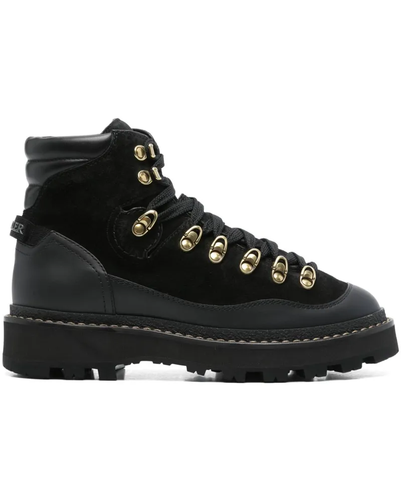Moncler Peka Trek Stiefel - Schwarz Schwarz