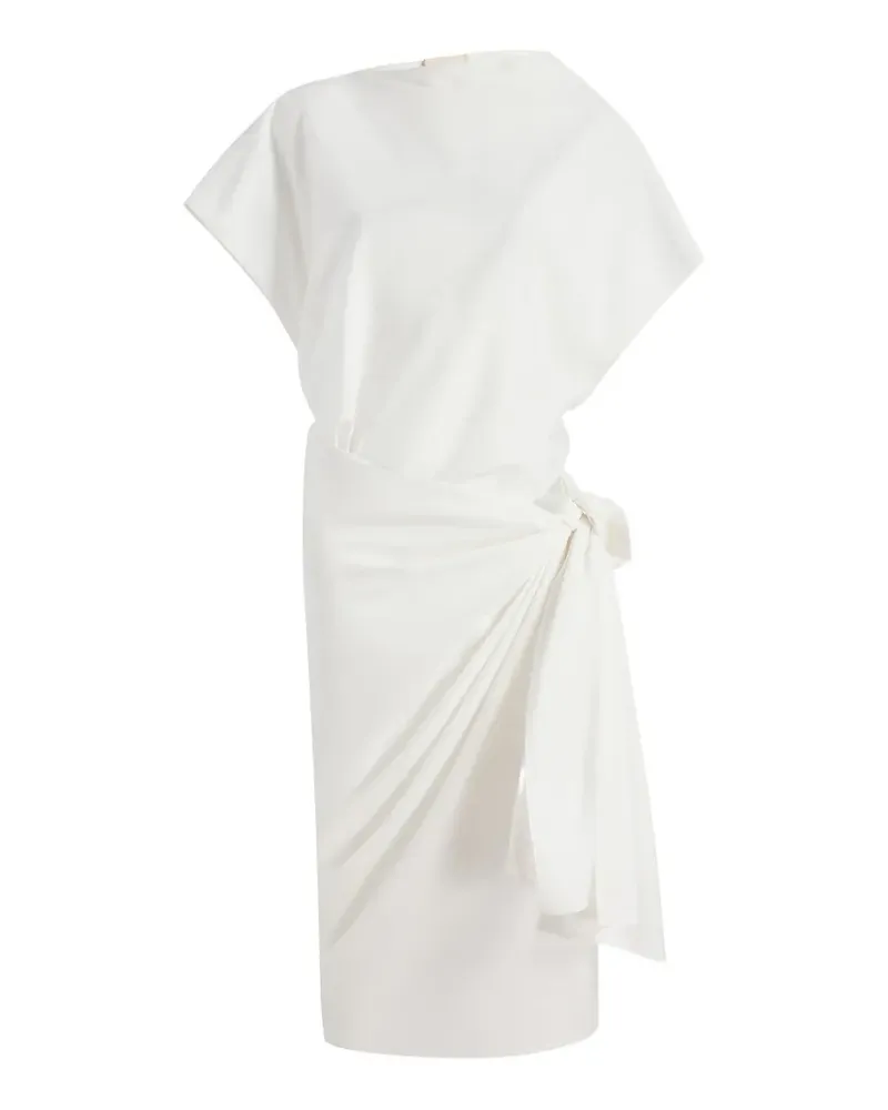 KHAITE Fray dress - Weiß Weiß