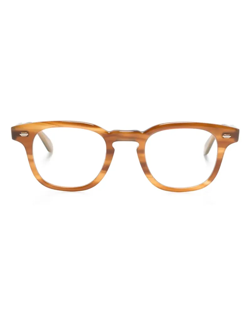 Garrett Leight Eckige Sherwood Brille - Braun Braun