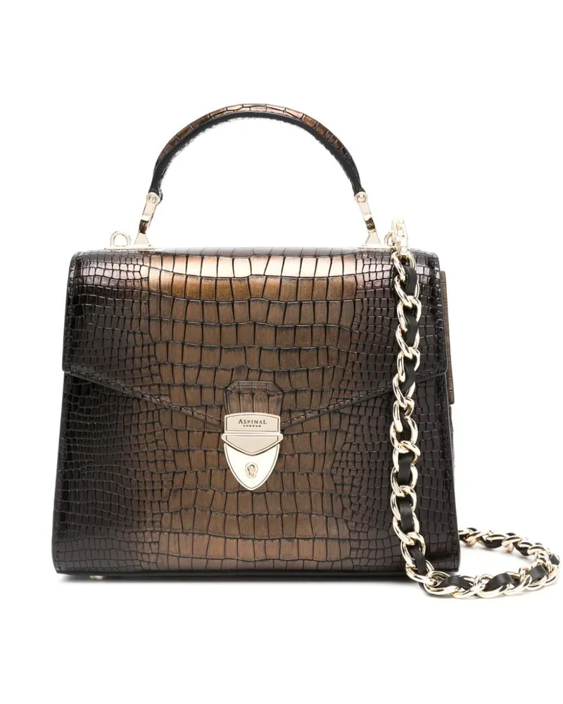 Aspinal of London Mayfair Handtasche - Schwarz Schwarz