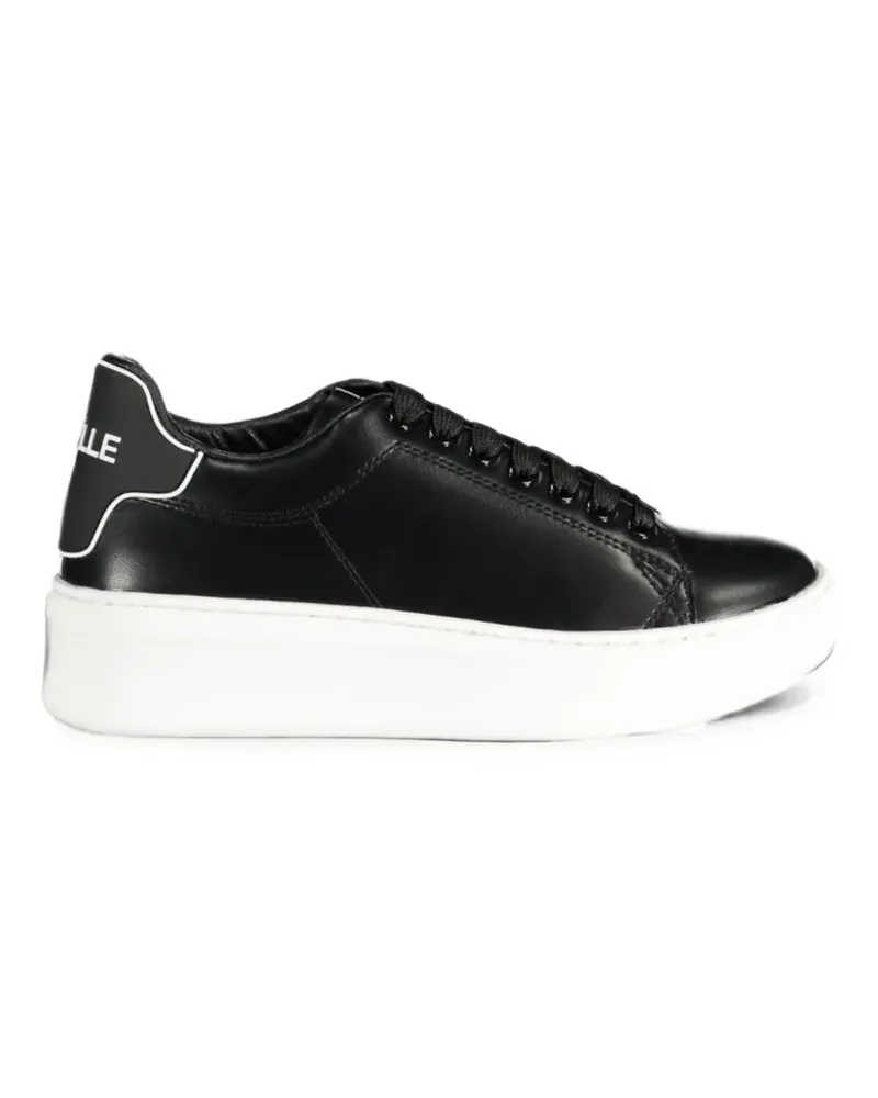 Gaëlle Bonheur platform lace-up sneakers - Schwarz Schwarz