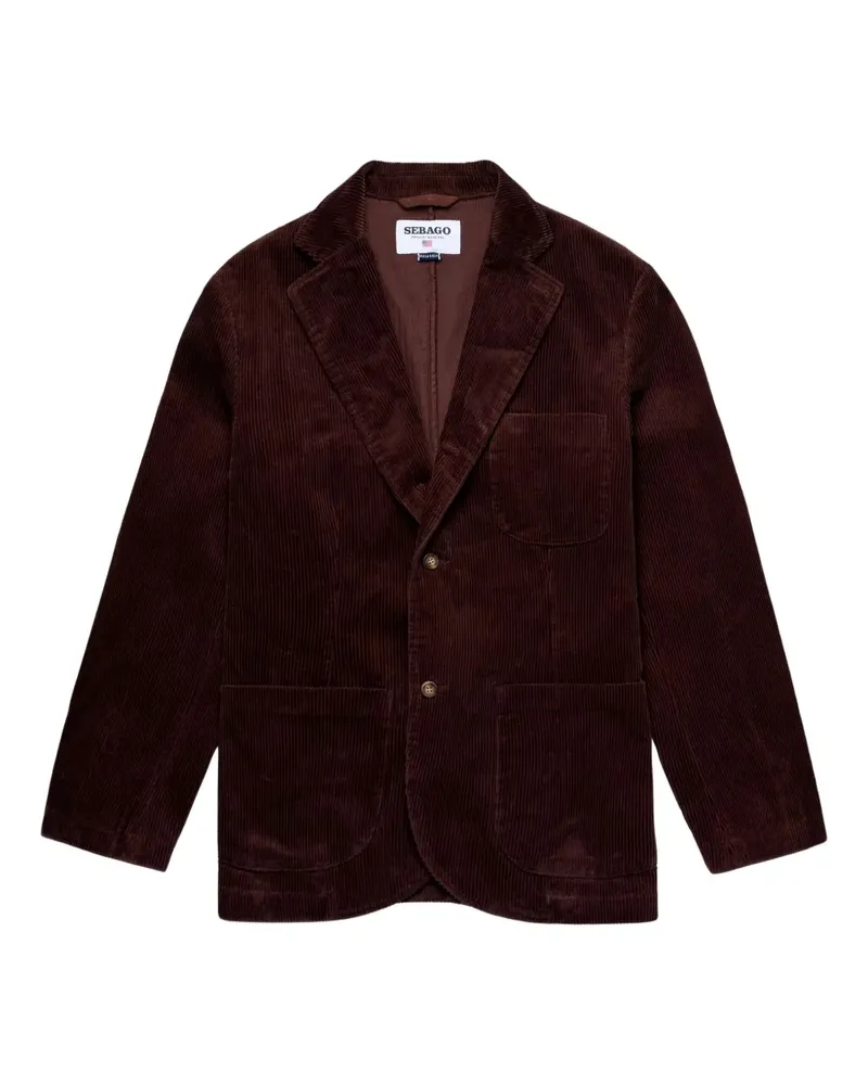 Sebago Neddick Blazer aus Cord - Braun Braun