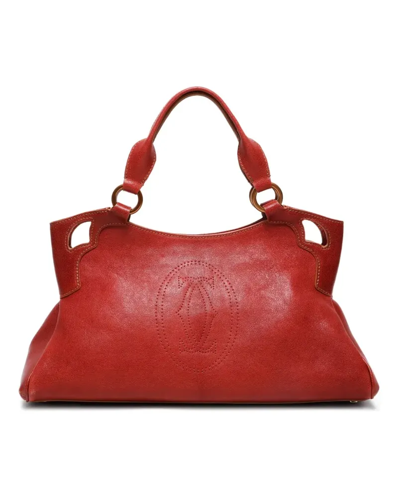Cartier 1990-2010s Marcello Tote Bag - Rot Rot