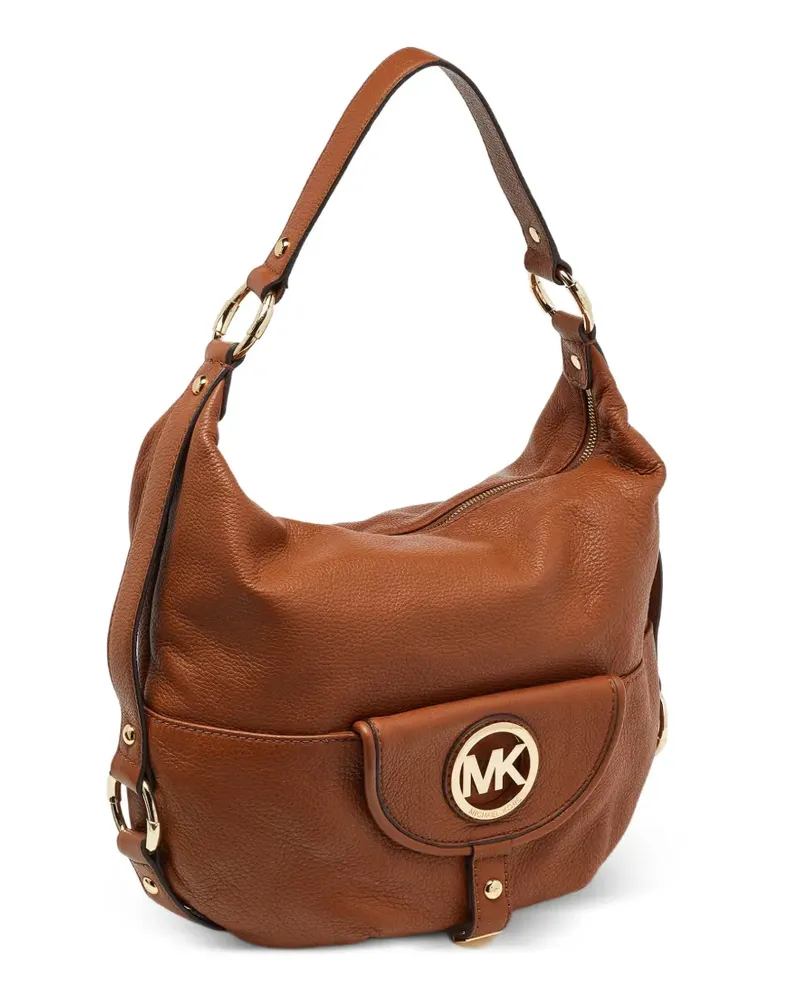 Michael Kors Fulton Schultertasche - Braun Braun