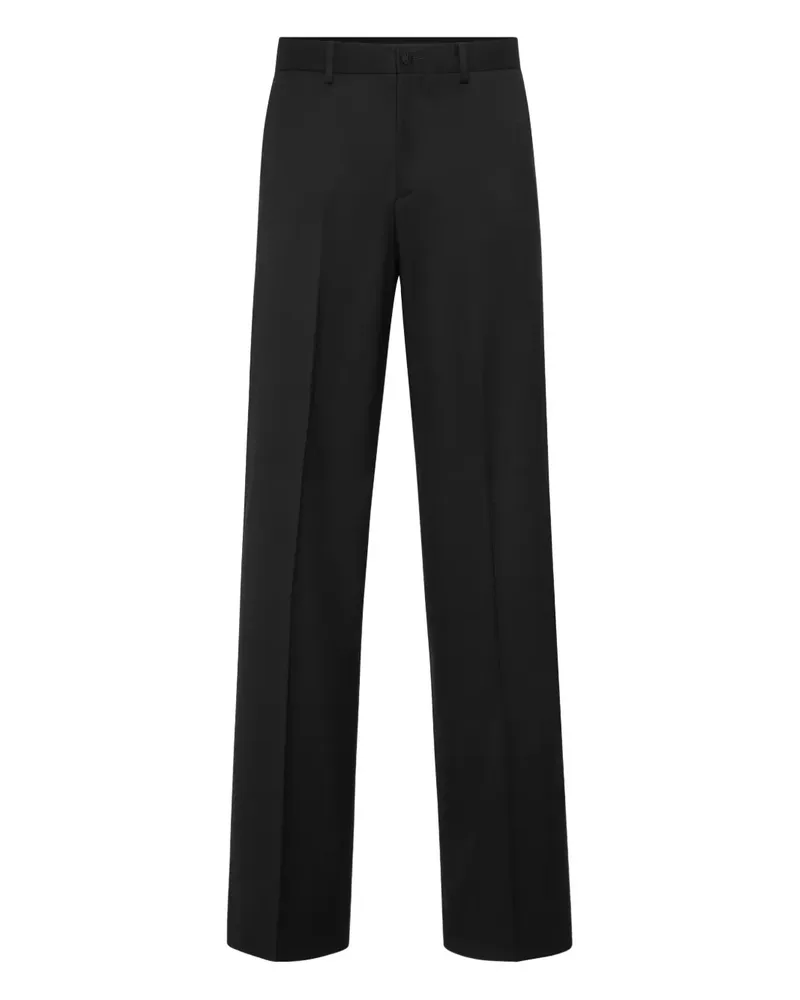 Philipp Plein Hose mit weitem Bein - Weiß Weiß