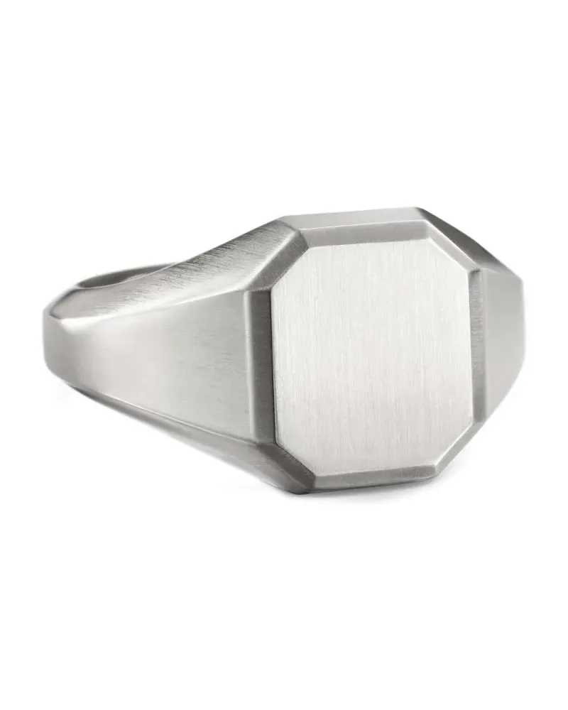 David Yurman Streamline Siegelring aus Sterlingsilber 14mm Silber