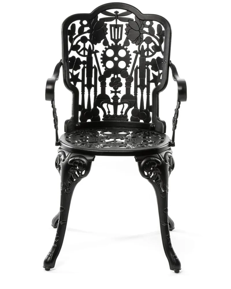Seletti Industry Collection Stuhl (55cm x 52cm) - Schwarz Schwarz