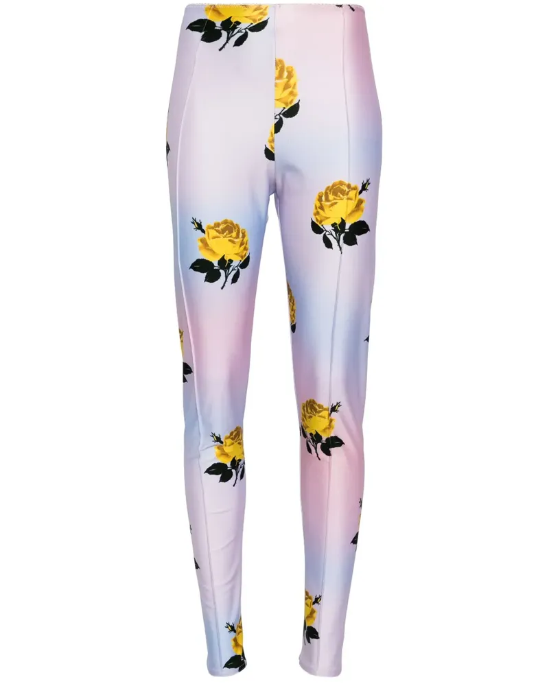Meryll Rogge Skinny-Hose mit Blumen-Print - Mehrfarbig Mehrfarbig