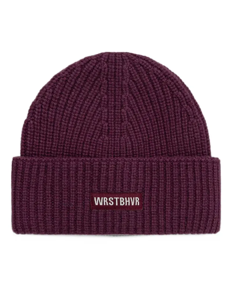 WRSTBHVR Fenris Beanie - Violett Violett