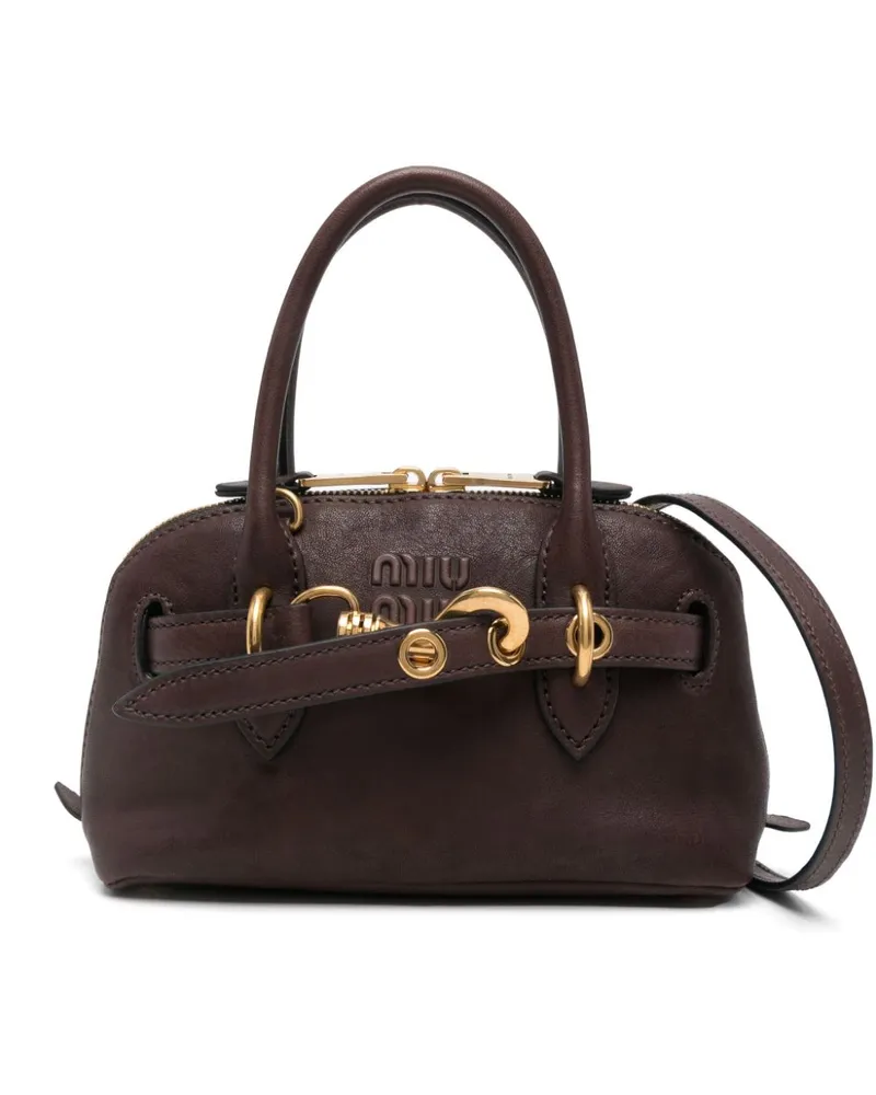 Miu Miu Aventure Umhängetasche - Braun Braun