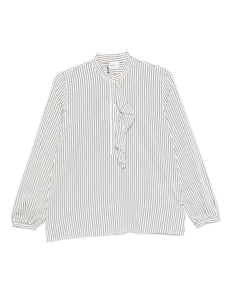 MARELLA Mllkiwi striped shirt - Weiß Weiß