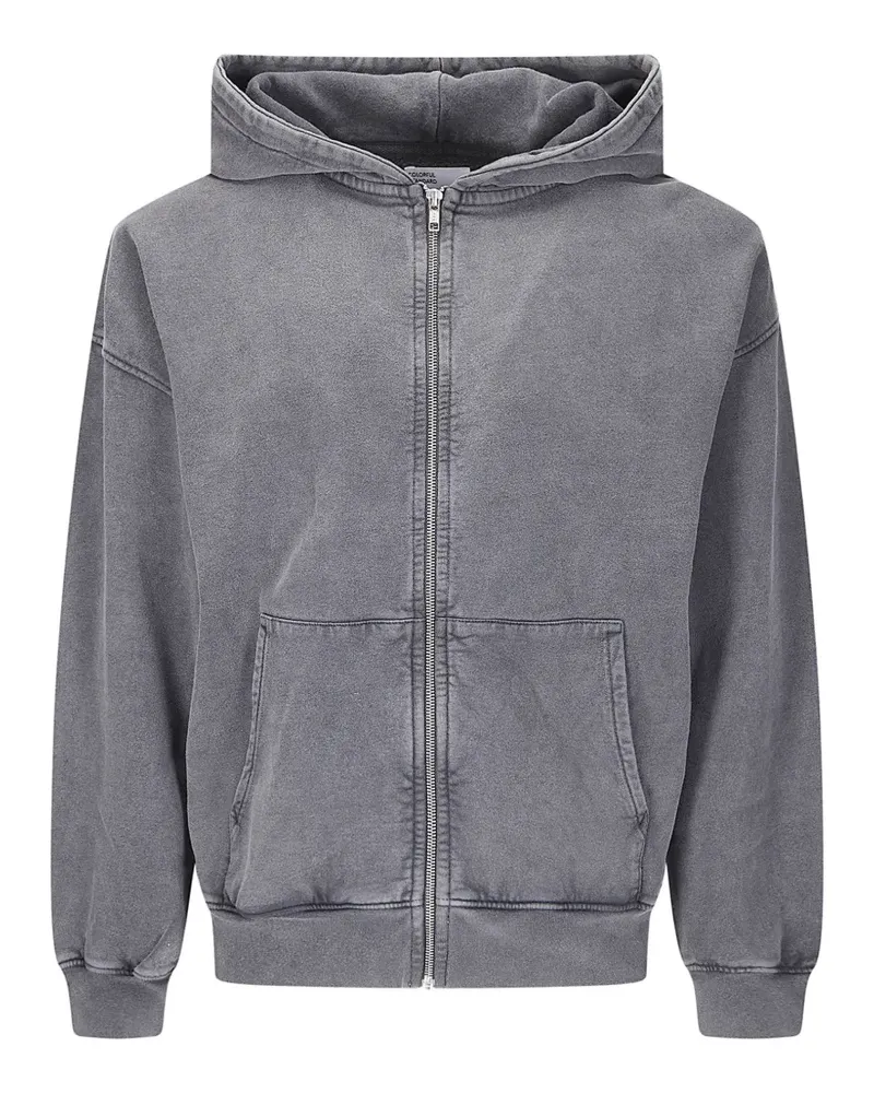 COLORFUL STANDARD Kapuzenjacke mit Reißverschluss - Grau Grau