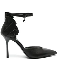 Karl Lagerfeld Flamenco Fan Pumps 100mm Schwarz