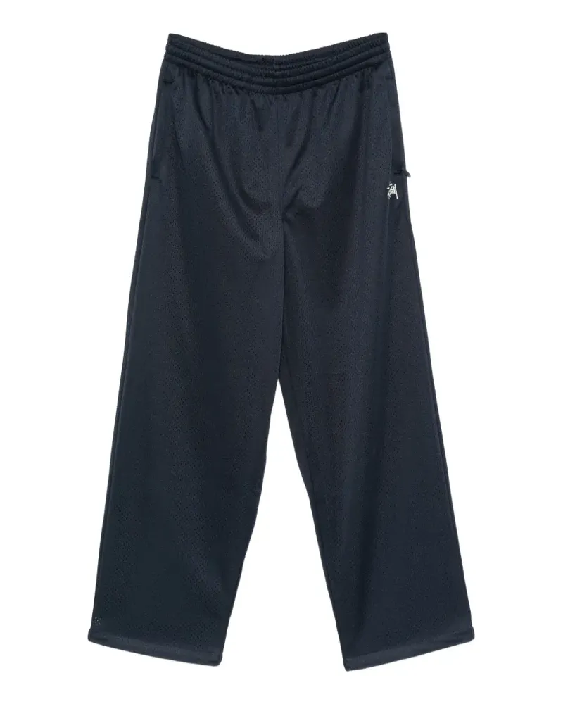 Stüssy Jogginghose in Mesh-Optik - Blau Blau
