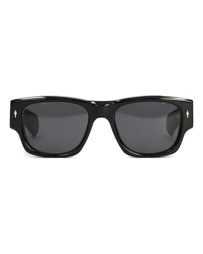 Jacques Marie Mage square-frame sunglasses - Schwarz Schwarz