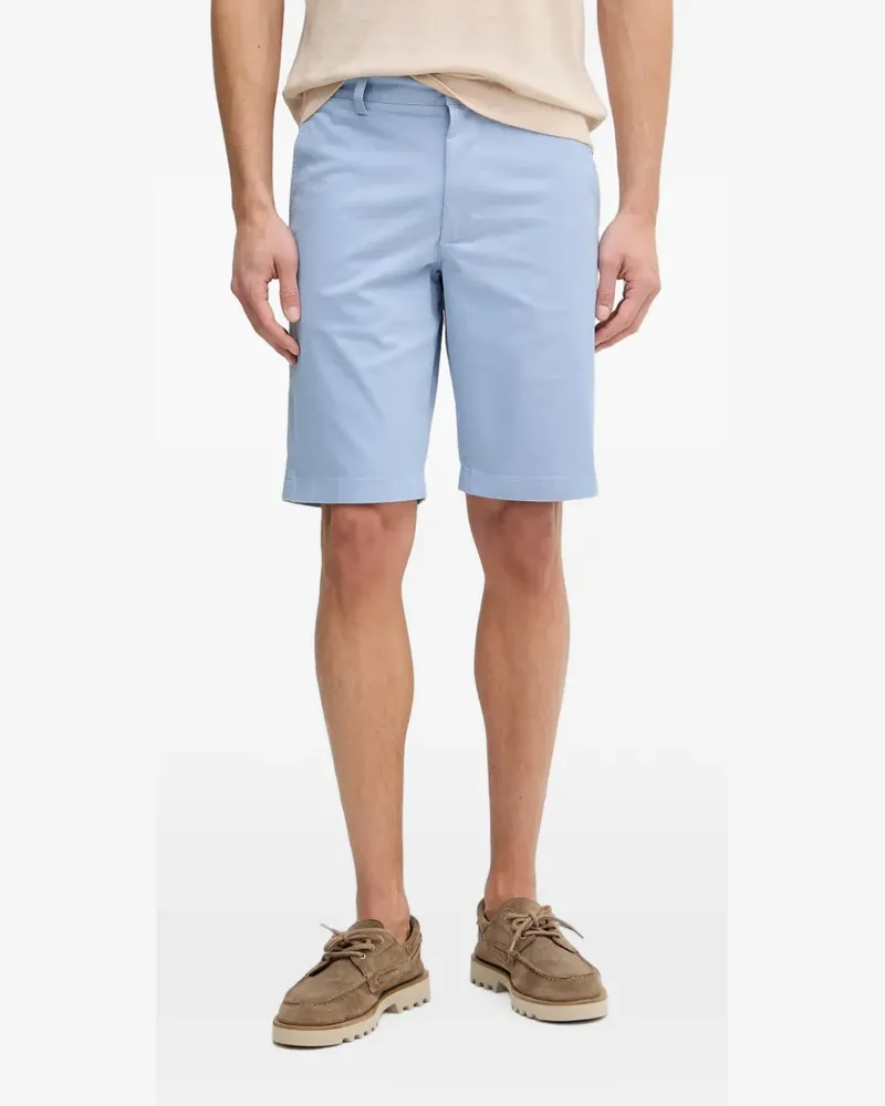 Lacoste logo-patch shorts - Blau Blau
