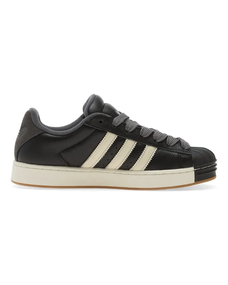 adidas Superstar St stripe panelled sneakers - Schwarz Schwarz