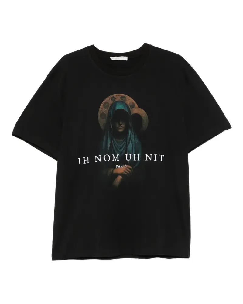IH NOM UH NIT T-Shirt mit grafischem Print - Schwarz Schwarz