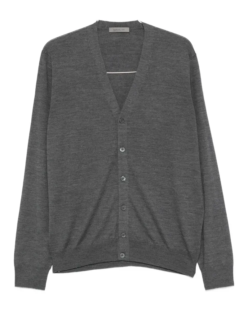 Corneliani Geknöpfter Cardigan - Grau Grau