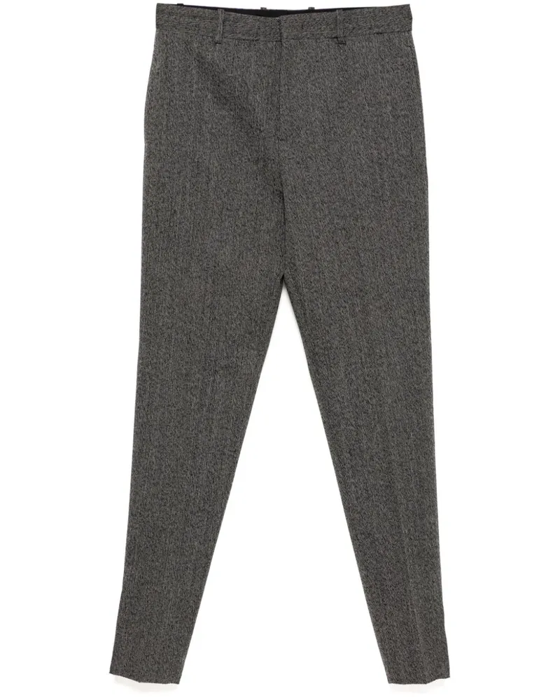 Jil Sander Texturierte Hose - Grau Grau