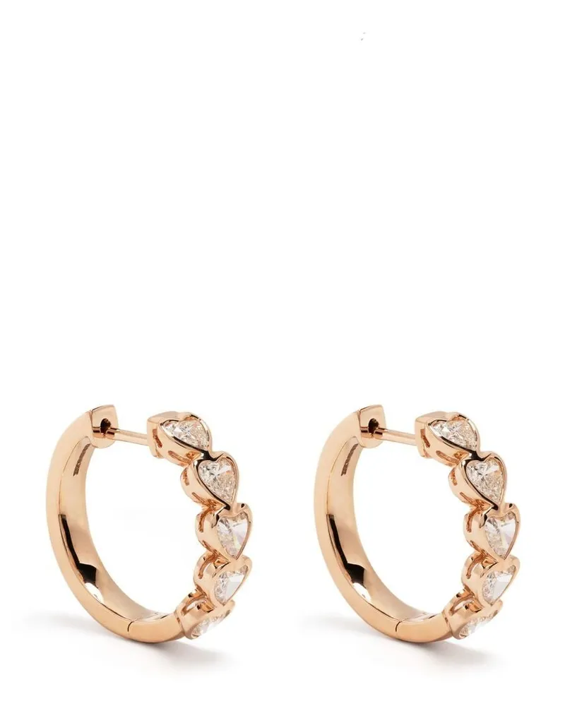 ANITA KO 18kt Rotgoldohrringe mit Diamanten Gold