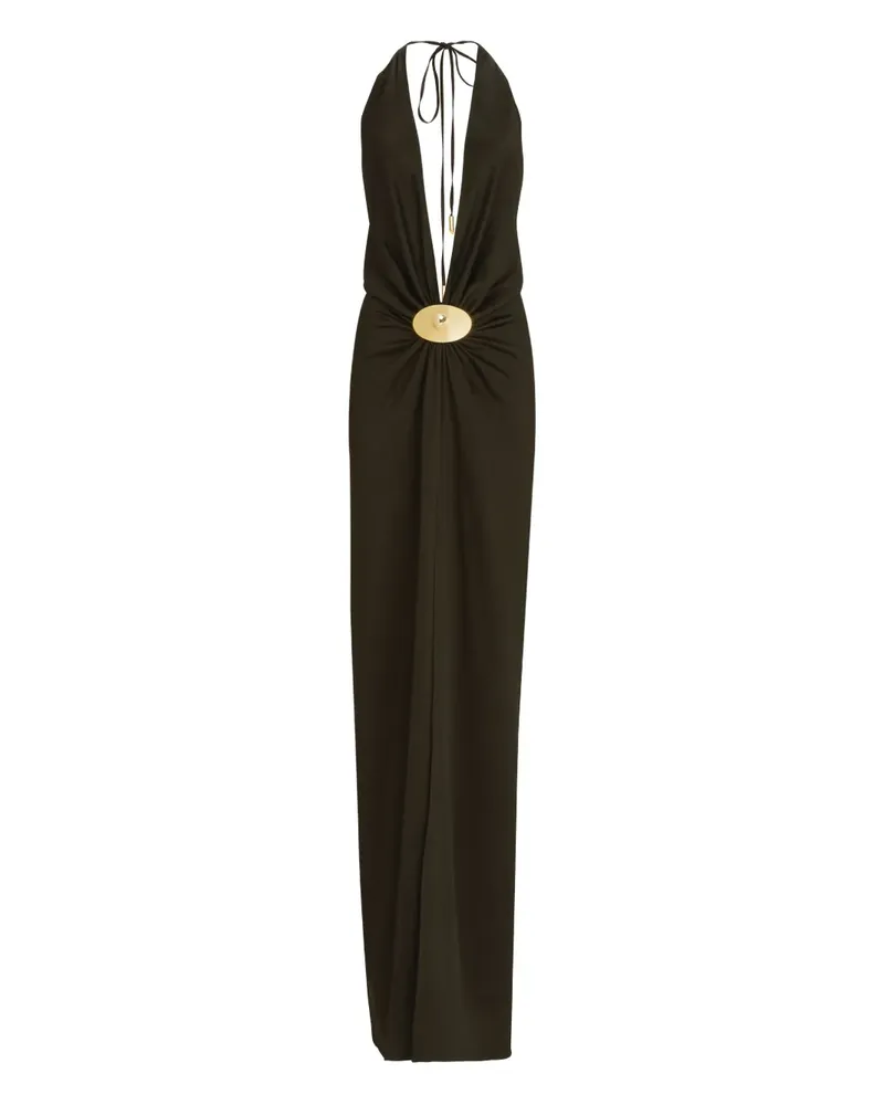 Silvia Tcherassi Rowan Kleid - Braun Braun