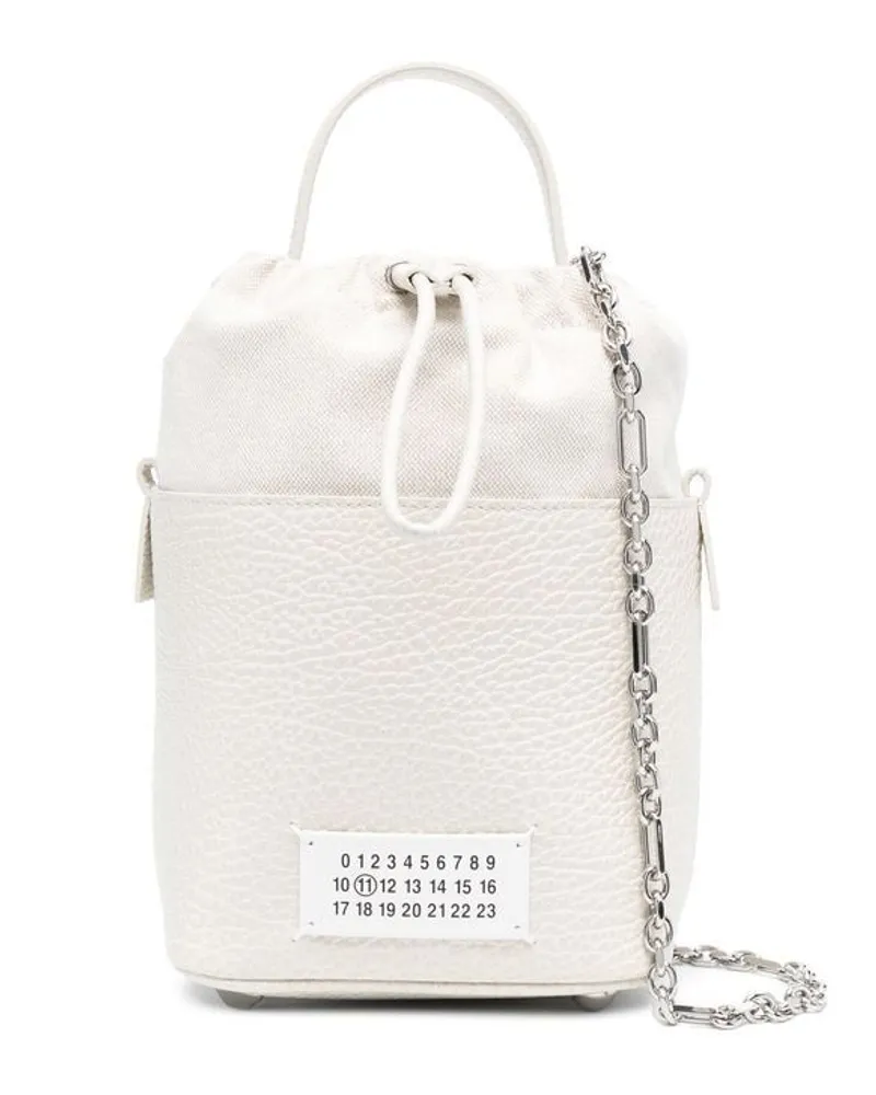 Maison Margiela Kleine 5AC Beuteltasche - Nude Nude