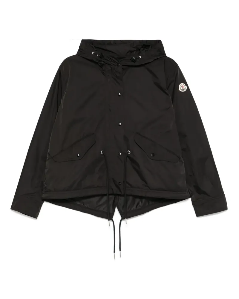 Moncler Kurzer Noizay Parka - Schwarz Schwarz