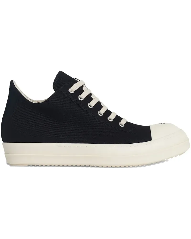 DRKSHDW by Rick Owens low-top lace-up trainers - Schwarz Schwarz