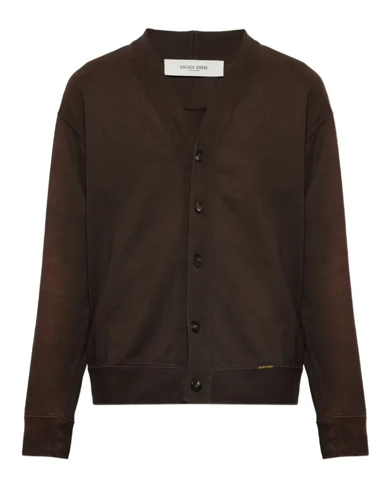 Golden Goose Romeo cotton cardigan - Braun Braun