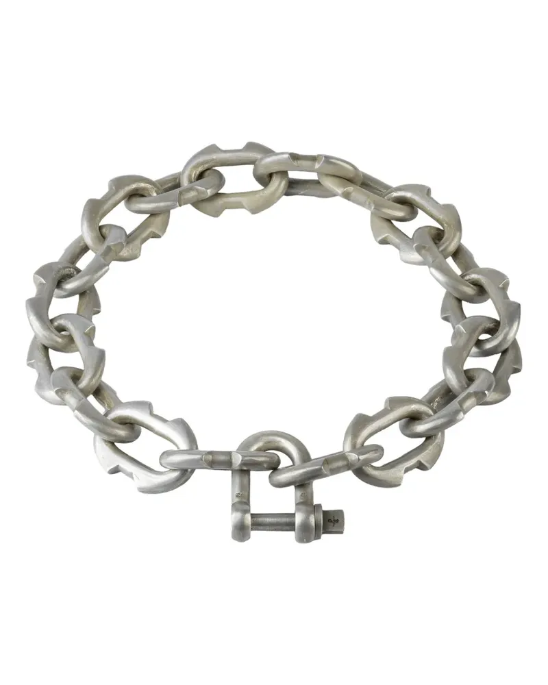 Parts Of Four sterling silver chain-link necklace - Silber Silber