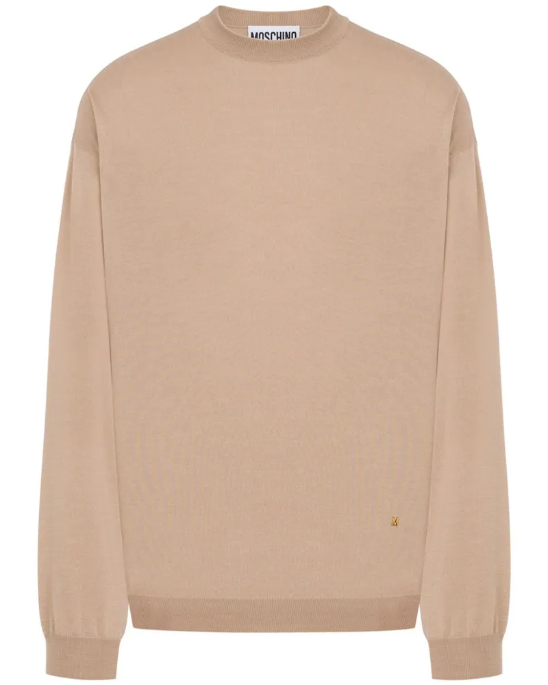 Moschino Gestrickter Pullover - Nude Nude