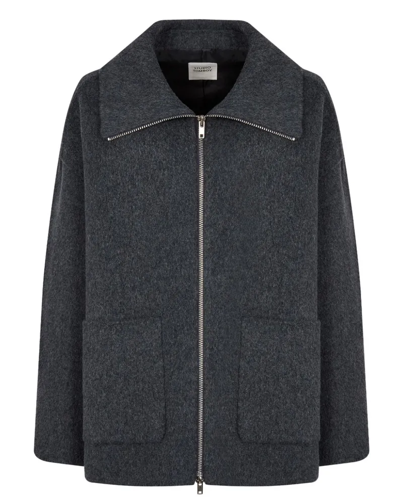 STUDIO TOMBOY Melierte Jacke - Grau Grau